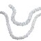 1 Yard 3/8 inch 0.95cm Silver Jessamina Rhinestone Cord Trim for Jewelry Gowns and Accessories